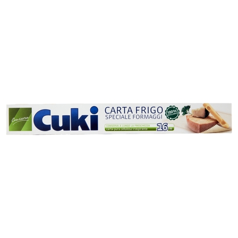 Cuki Conserva Carta Frigo Speciale Formaggi 16 m